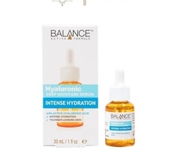 Combo trắng da căng mượt serum Vitamin C + serum Hyaluronic Balance Active Formula 30ml/ chai