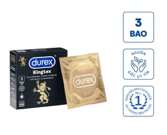 [Chính Hãng] Bao Cao Su Durex Kingtex Hộp 3 Cái