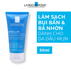 Gel Rửa Mặt La Roche-Posay Effaclar Purifying Foaming Gel For Oily Sensitive Skin 50ml