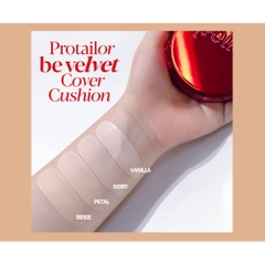 Phấn nước ESPOIR PRO TAILOR BE VELVET CUSHION (Phiên bản giới hạn tặng kèm túi và lõi refill)