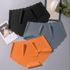 [Mã S24] Quần Lót Nữ Đúc Su Thun Lạnh Cao Cấp Tàng Hình Không Đường May Viền Sóng Tôn Dáng (GIAO MÀU NGẪU NHIÊN)