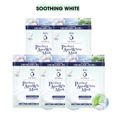 Combo 5 Mặt Nạ Dưỡng Da Senka 23g - Soothing White