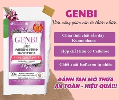 Viên Uống Giảm Cân, Mỡ Bụng, Vòng Eo GENBI 30 Ngày 90 Viên Nhật Bản