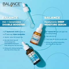 Tinh chất Balance Active Hyaluronic & Ceramides Double Booster 30ml