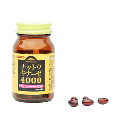 Viên uống hỗ trợ điều trị tai biến Nattokinase 4000FU Orihiro 60 viên