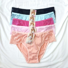 [Mã S08] Quần lót phối ren nữ cao cấp sexy thoáng mát freesize dưới 65kg giao màu ngẫu nhiên