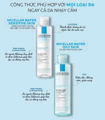 Nước Tẩy Trang La Roche-Posay Cho Da Dầu, Nhạy Cảm 400ml Effaclar Micellar Water Ultra Oily Skin
