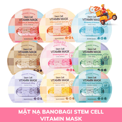 Mặt Nạ Dưỡng Sáng Da, Dưỡng Ẩm, Nâng Cơ, Làm Dịu Và Phục Hồi Da Banobagi Stem Cell Vitamin Mask