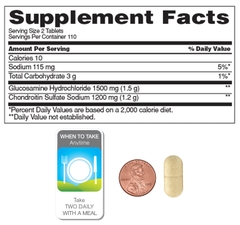 Bổ khớp Kirkland Glucosamine Chondroitin Hàng Nhập Mỹ 220 Viên