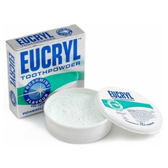 Combo BỘT + KEM đánh tẩy trắng răng Eucryl Anh Quốc