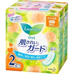 Set 2 Gói Băng Vệ Sinh Laurier Ban Ngày/Ban Đêm/Có Cánh/Không Cánh Nhật Bản