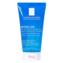 Gel Rửa Mặt La Roche-Posay Effaclar Purifying Foaming Gel For Oily Sensitive Skin 50ml