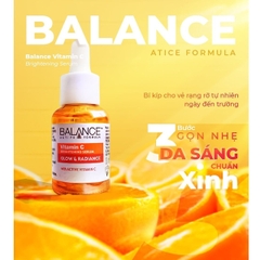 Combo serum ngừa mụn, giảm thâm và làm sáng da Balance Vitamin C và Niacinamide Serum 30ml/chai