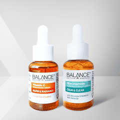 Combo serum ngừa mụn, giảm thâm và làm sáng da Balance Vitamin C và Niacinamide Serum 30ml/chai