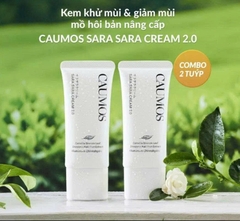 Kem Khử Mùi Không Cồn CAUMOS SARA SARA Cream 2.0 – Bản Nâng Cấp Khô Thoáng Nhẹ Tênh, Chiết Xuất Trà Xanh Nhật Bản