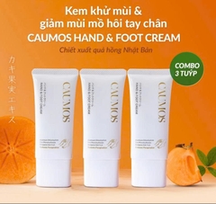 Kem Khử Mùi Hôi Chân Tay Caumos Hand & Foot Cream Giúp Khô Thoáng Giảm Tiết Mồ Hôi