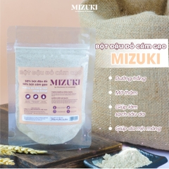 Bột Đậu Đỏ Cám Gạo Nguyên Chất MIZUKI dưỡng sáng da, mờ thâm, tẩy tế bào chết, chống lão hóa