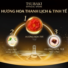 Bộ Ba Gội Xả Tsubaki Premium EX Intensive Repair 490ml (Đen) & Mặt Nạ Tóc Phục Hồi Hư Tổn Tsubaki 180g