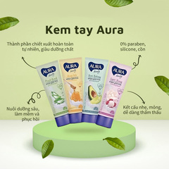 Kem Dưỡng Da Tay Aura Làm Mềm Da Tay Chân Giảm Nứt Nẻ Aura Beauty Cream Nga 75g