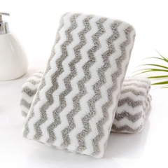 Khăn Mặt Lông Mịn Xuất Hàn 25x50cm