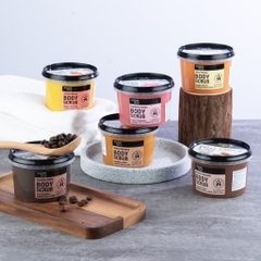 Tẩy Da Chết Toàn Thân Dưỡng Da Trắng Sáng Organic Shop Body Scrub 250ML Bản Anh