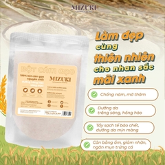 Bột Cám Gạo Nguyên Chất Mizuki Tẩy Tế Bào Chết Cơ Thể Và Da Mặt