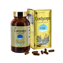 Viên Uống Đông Trùng Hạ Thảo Fine Japan Cordyceps Nhật Bản 120 Viên