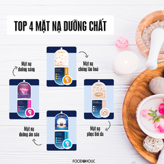 Mặt Nạ Giấy Foodaholic Essential Mask Cung Cấp VItamin Và Dưỡng Chất Cho Da, Chăm Sóc Da Toàn Diện 23g Hàn Quốc