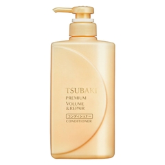 Dầu gội xả Phục hồi ngăn rụng tóc Premium Volume & Repair Tsubaki 490ml