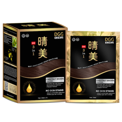 [Chính Hãng] Lẻ 1 Gói Dầu Gội Phủ Bạc DGG Komi Việt Nam Công Nghệ Độc Quyền Nhật Bản Nhuộm Tóc Thảo Dược 25ml