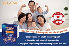 Bột Uống Men Vi Sinh FUJINA MEGUMI Probiotics Nhật Bản Hộp 15 Gói
