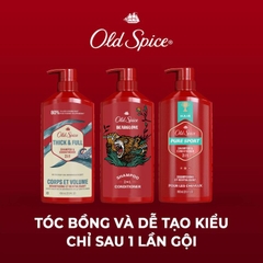 Dầu Gội Xả 2in1 Old Spice Thick & Full - Cho Mái Tóc Trông Dày Hơn 80% (650ml)