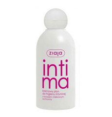 Dung dịch vệ sinh phụ nữ Intima Ziaja 200ml dạng sữa, gel phụ khoa giảm mùi hôi/khí hư/huyết trắng