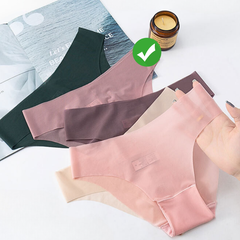 [S32] Combo 10 Quần Lót Nữ Tam Giác Chất Voan Tuyết Tàng Hình Cao Cấp Freesize - GIAO MÀU NGẪU NHIÊN