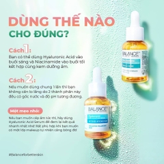 Tinh Chất Balance Active Formula Dưỡng Ẩm Da 30ml Hyaluronic Deep Moisture Serum