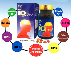 Viên Uống Bổ Não Hỗ Trợ Tăng Cường Trí Nhớ Pep IQ Up Inter Techno Nhật Bản 150 Viên