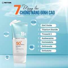 [Chính Hãng] Kem Chống Nắng HYDRA B5 SUN CREAM PRETTYSKIN Phục Hồi, Dưỡng Trắng SPF50+ PA++++ Hàn Quốc 70ml
