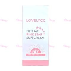 Kem Chống Nắng LOVELYCC Pick Me Pinkstar Sun Cream SPF50+ PA+++ Hàn Quốc 50ml