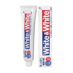 Kem Đánh Răng White & White Lion Nhật Bản 150g Làm Trắng Răng Và Mang Lại Hơi Thở Thơm Mát