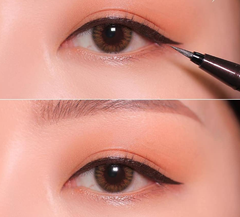 Bút Kẻ Mắt Nước Kissme Heroine Không Lem Lâu Trôi Chống Nước Nét Mảnh 0.1mm Nhật Bản 0.4g