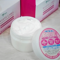Mặt nạ rửa trôi dưỡng trắng da White Label Premium Placenta Pack 130g