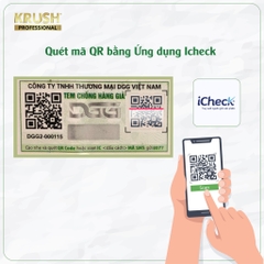Dầu Gội Phủ Bạc Krush Anh Quốc Hộp 10 Gói x 25ml - Màu Đen Tự Nhiên
