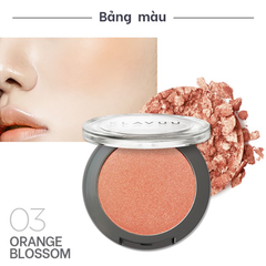 Phấn Má Hồng KLAVUU Urban Pearlsation Natural Powder Bluser Lên Màu Tự Nhiên, Siêu Bám Hàn Quốc 5.5g