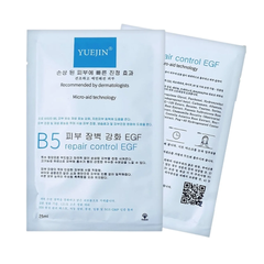 Combo 10 Mặt Nạ Phục Hồi Cấp Ẩm Cho Da Mụn Nhạy Cảm B5 Repair Control EGF YUEJIN 25ml