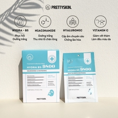 Combo 3 Miếng Mặt Nạ Dưỡng Trắng Phục Hồi Da PrettySkin Treatment Collection Mask 25ml (Hydra B5, Glutathione, Retinol)