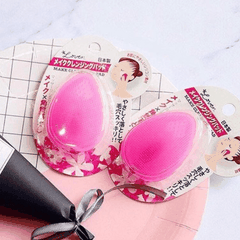 Miếng Rửa Mặt Silicon Loven Màu Hồng Nhật Bản