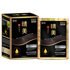 [Chính Hãng] Lẻ 1 Gói Dầu Gội Phủ Bạc DGG Komi Việt Nam Công Nghệ Độc Quyền Nhật Bản Nhuộm Tóc Thảo Dược 25ml