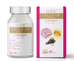 Viên Uống Collagen Chống Lão Hóa Đẹp Da Nucos Cells Up 180 Viên