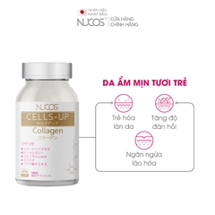 Viên Uống Collagen Chống Lão Hóa Đẹp Da Nucos Cells Up 180 Viên
