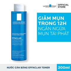 Nước Cân Bằng La Roche-Posay Giàu Khoáng Cho Da Dầu 200ml Effaclar Astringent Lotion